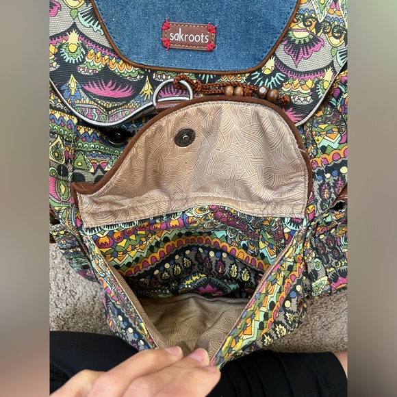 Sakroots Flap Backpack - Picture 12 of 16